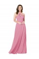 Outlet Chiffon Prom Dress with Keyhole Front UK