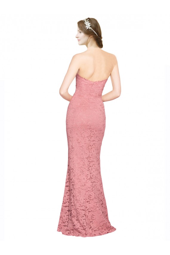 Outlet Fitted Sweetheart Mermaid Lace Prom Dress UK