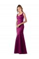 Outlet Fitted Sexy Open Back Satin Prom Dress with Floral Details UK