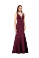 Outlet Sexy Satin Prom Dress with Side Cutouts UK