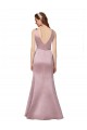 Outlet Sexy Satin Prom Dress with Side Cutouts UK