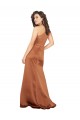 Outlet One Shoulder Silky Satin Prom Dress UK