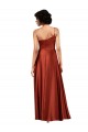 Outlet Sophisticated One Shoulder Silky Satin Prom Dress with Full Skirt UK