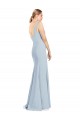 Outlet Sleeveless Seamed Bodice Trumpet Prom Dress UK
