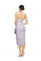 Outlet Short Strapless Crepe Cocktail Prom Dress / Homecoming Dress with Ruffles UK